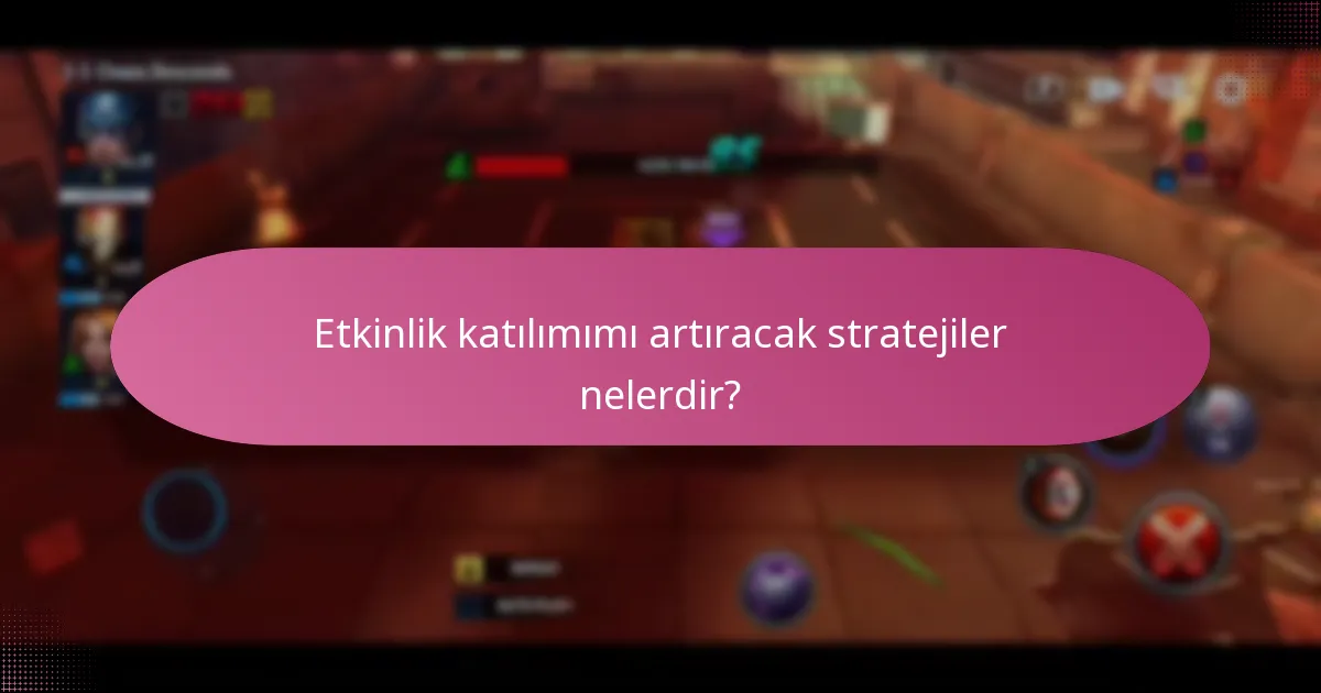 Etkinlik sırasında karakterleri nasıl seçebilirim?