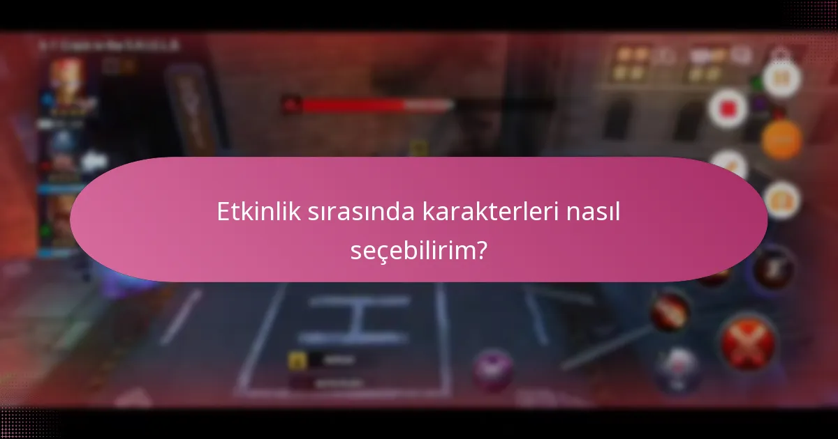 Etkinlikte hangi yükseltme malzemeleri sunuluyor?