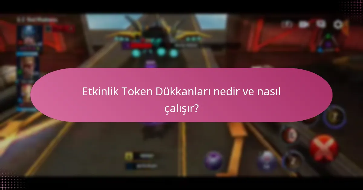Etkinlik Token Dükkanında eşyaları tokenlerle nasıl alırsınız?