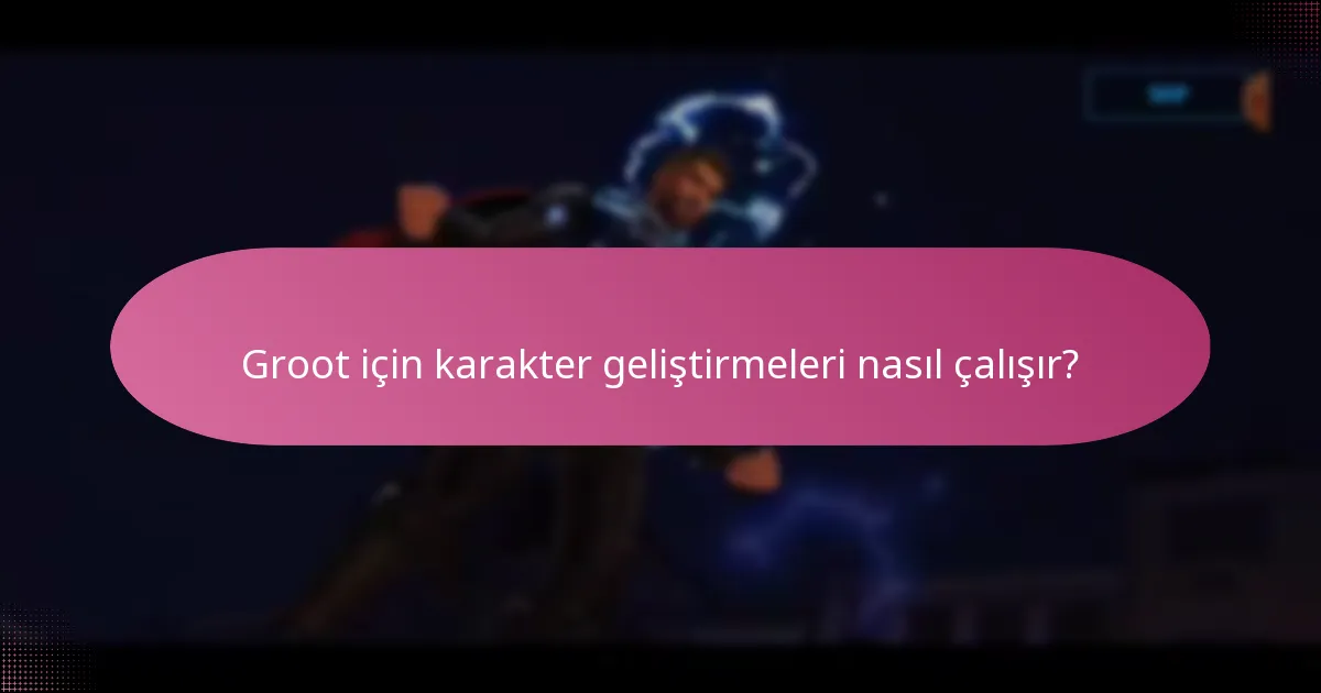 Groot için şu anda hangi özel promosyonlar mevcut?