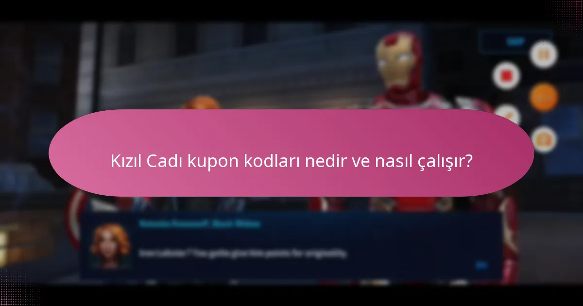 Kızıl Cadı kupon kodlarıyla hangi yükseltme malzemeleri elde edilebilir?