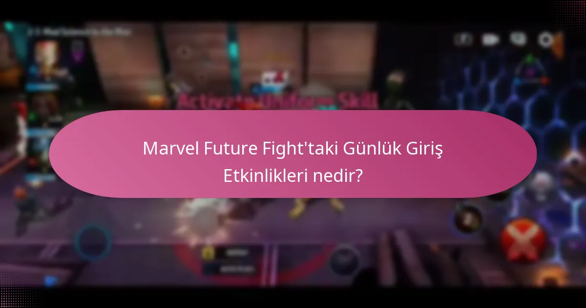 Günlük Giriş Etkinliklerinde hangi benzersiz eşyalar bulunmaktadır?