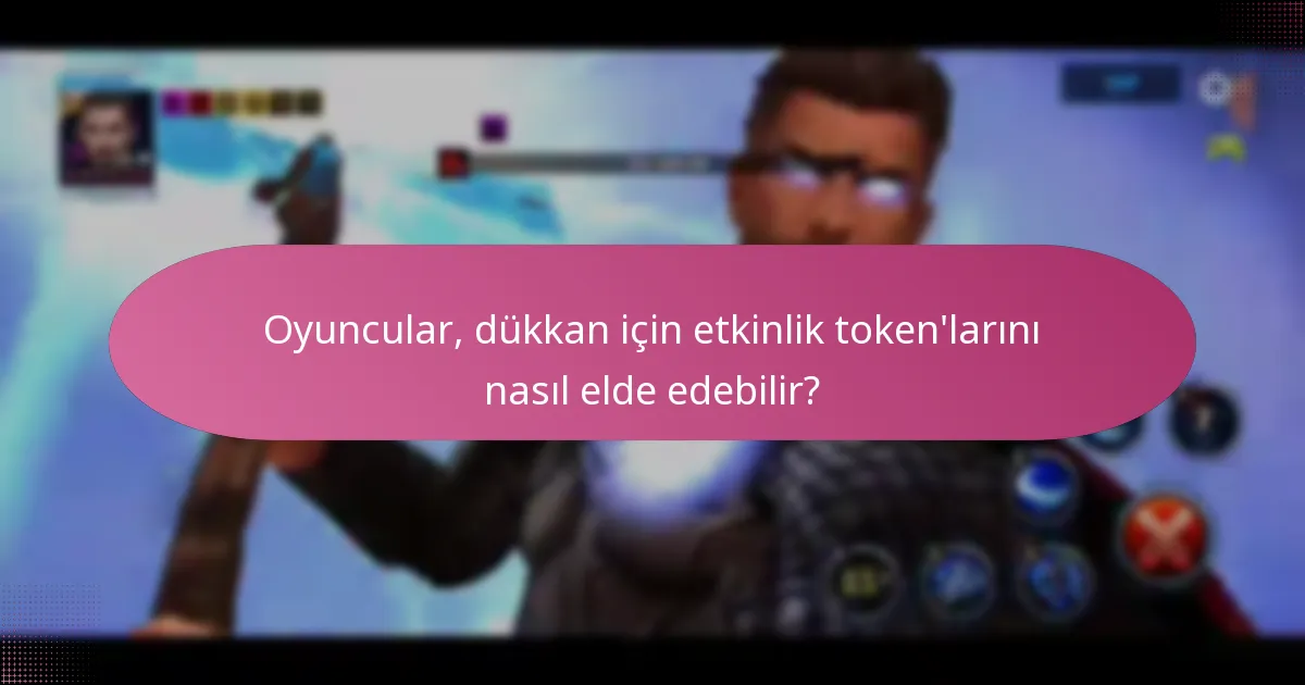 Etkinlik Token Dükkanı’nda hangi yükseltme malzemeleri sunulmaktadır?